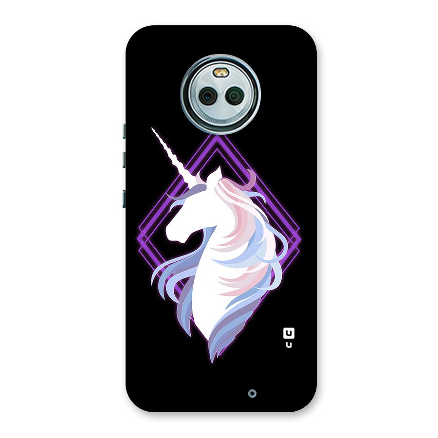 Cute Unicorn Illustration Back Case for Moto X4