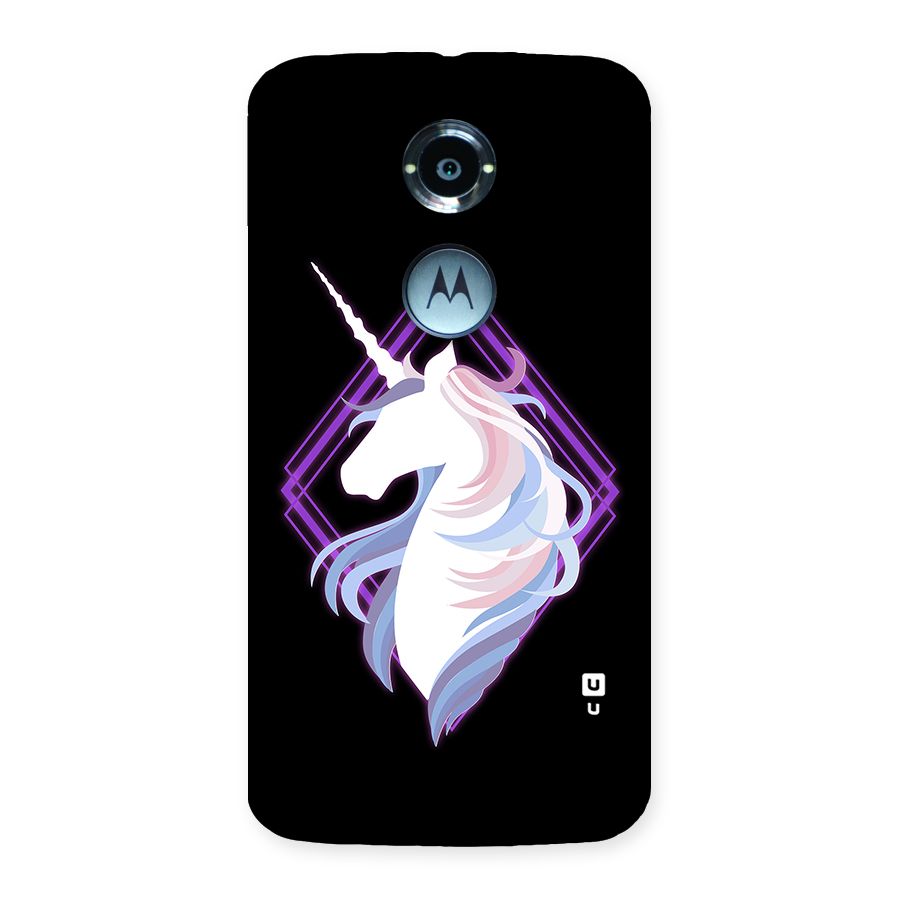 Cute Unicorn Illustration Back Case for Moto X 2nd Gen