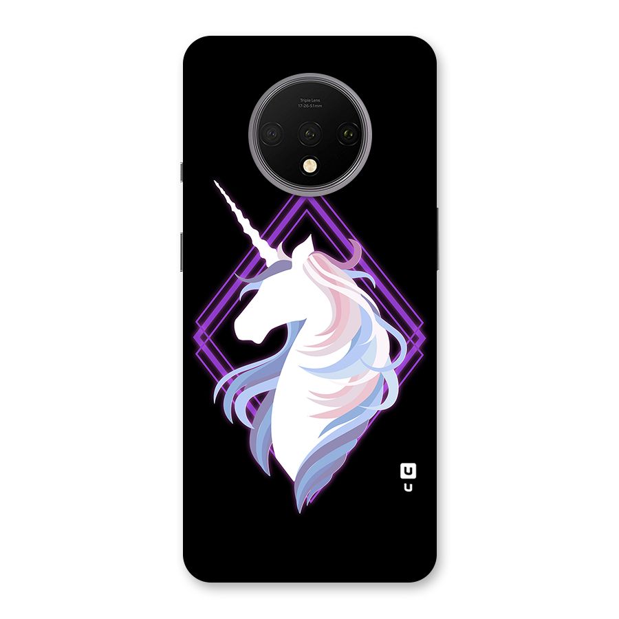 Cute Unicorn Illustration Back Case for OnePlus 7T