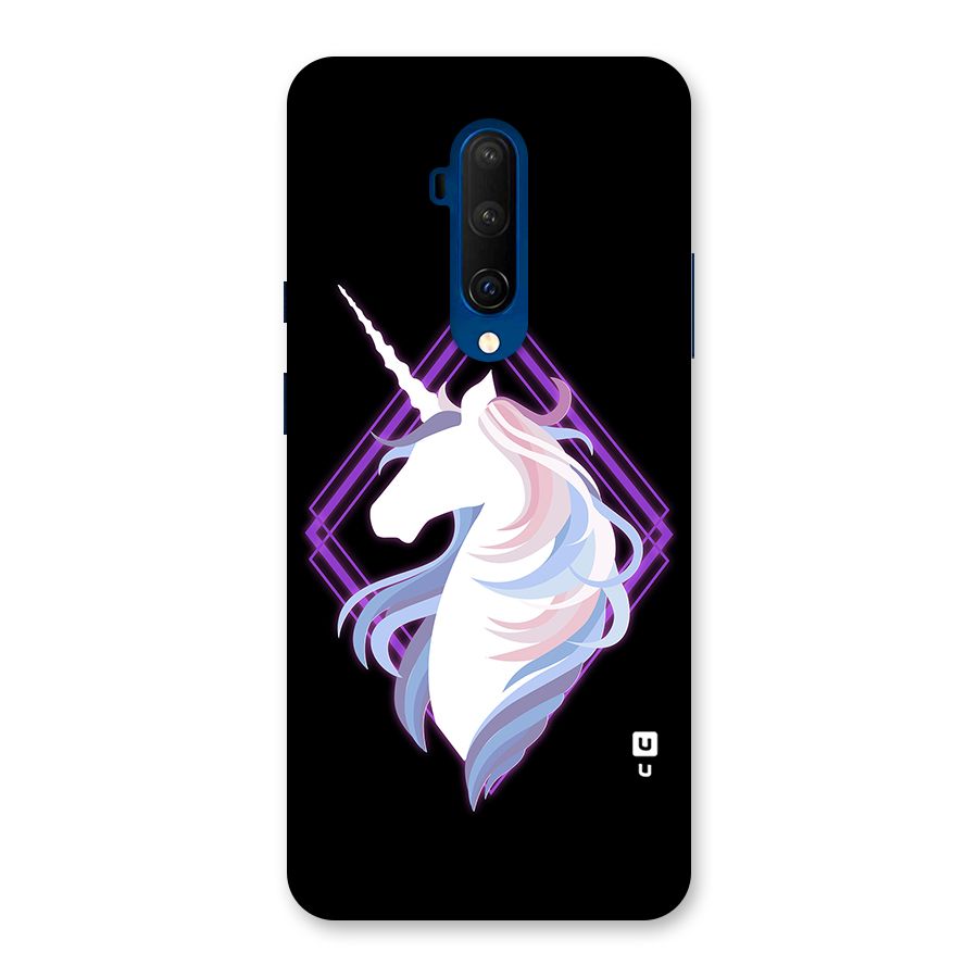 Cute Unicorn Illustration Back Case for OnePlus 7T Pro