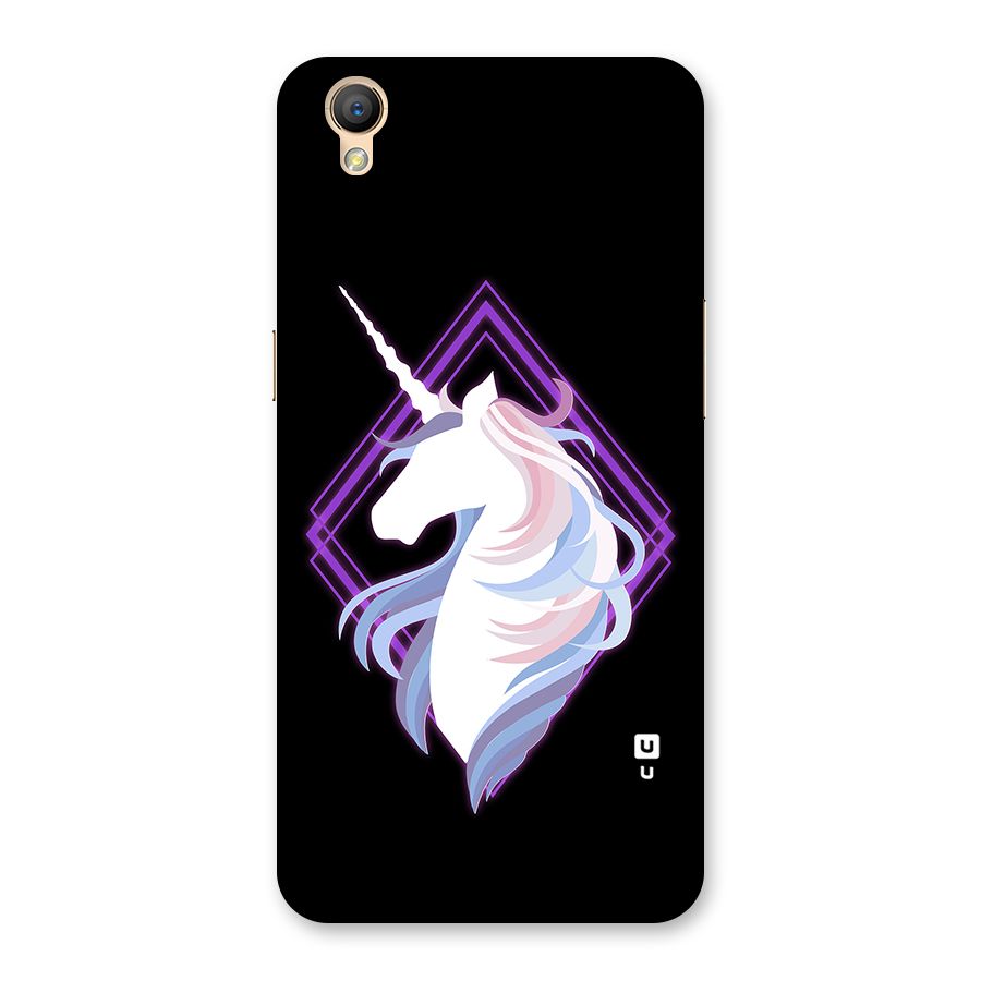 Cute Unicorn Illustration Back Case for Oppo A37