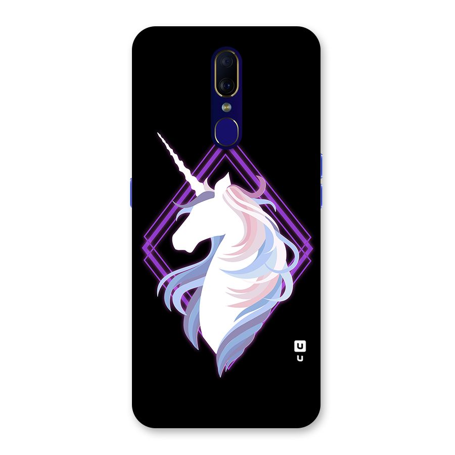 Cute Unicorn Illustration Back Case for Oppo A9
