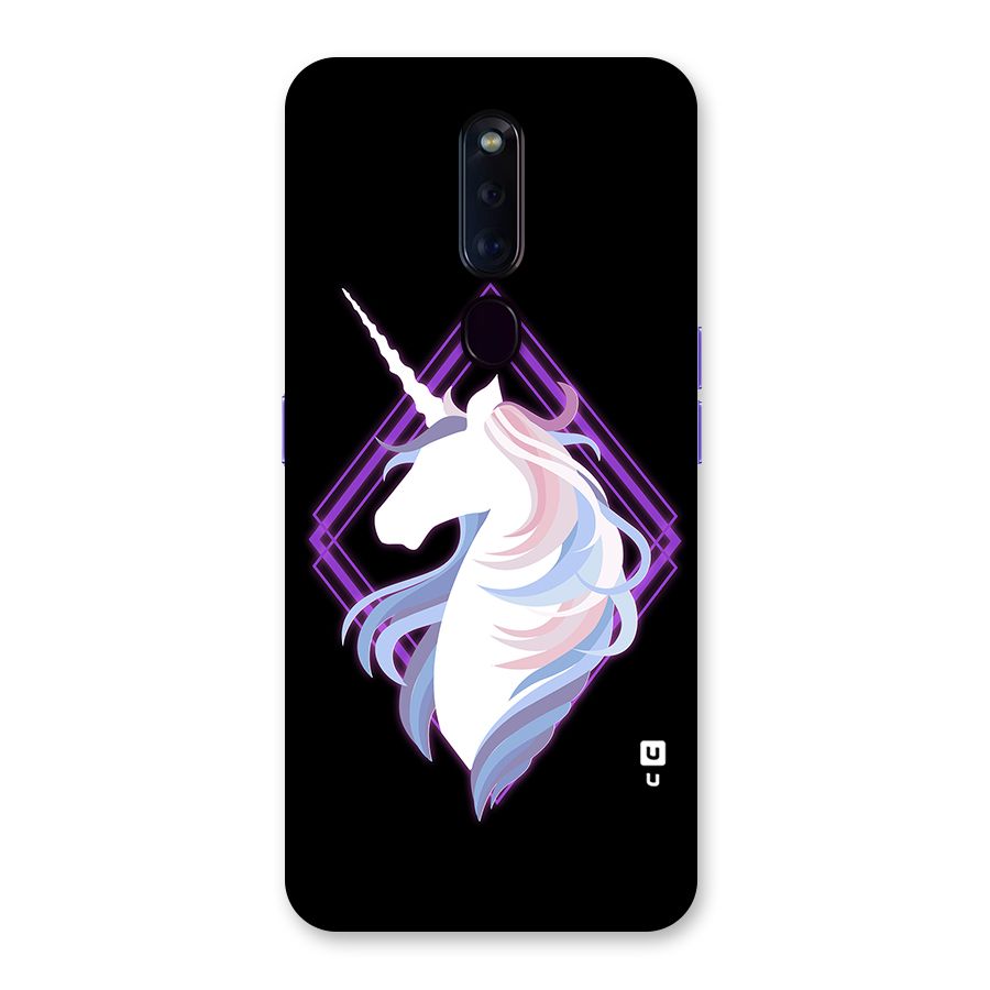 Cute Unicorn Illustration Back Case for Oppo F11 Pro