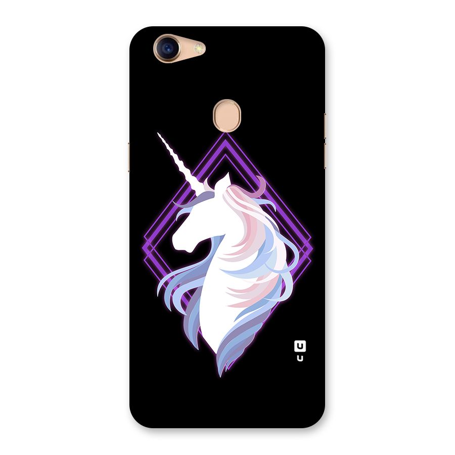 Cute Unicorn Illustration Back Case for Oppo F5