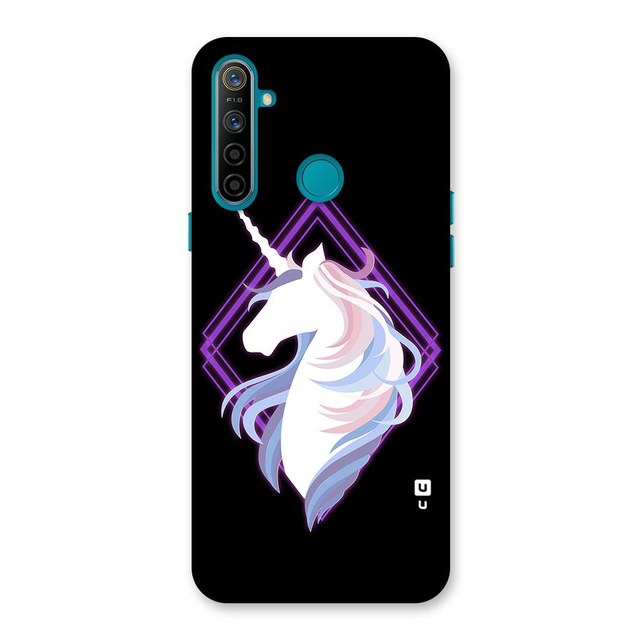 Cute Unicorn Illustration Back Case for Realme 5i