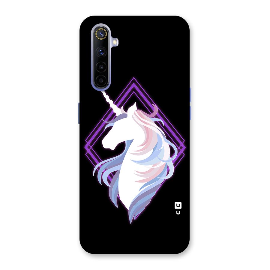 Cute Unicorn Illustration Back Case for Realme 6i
