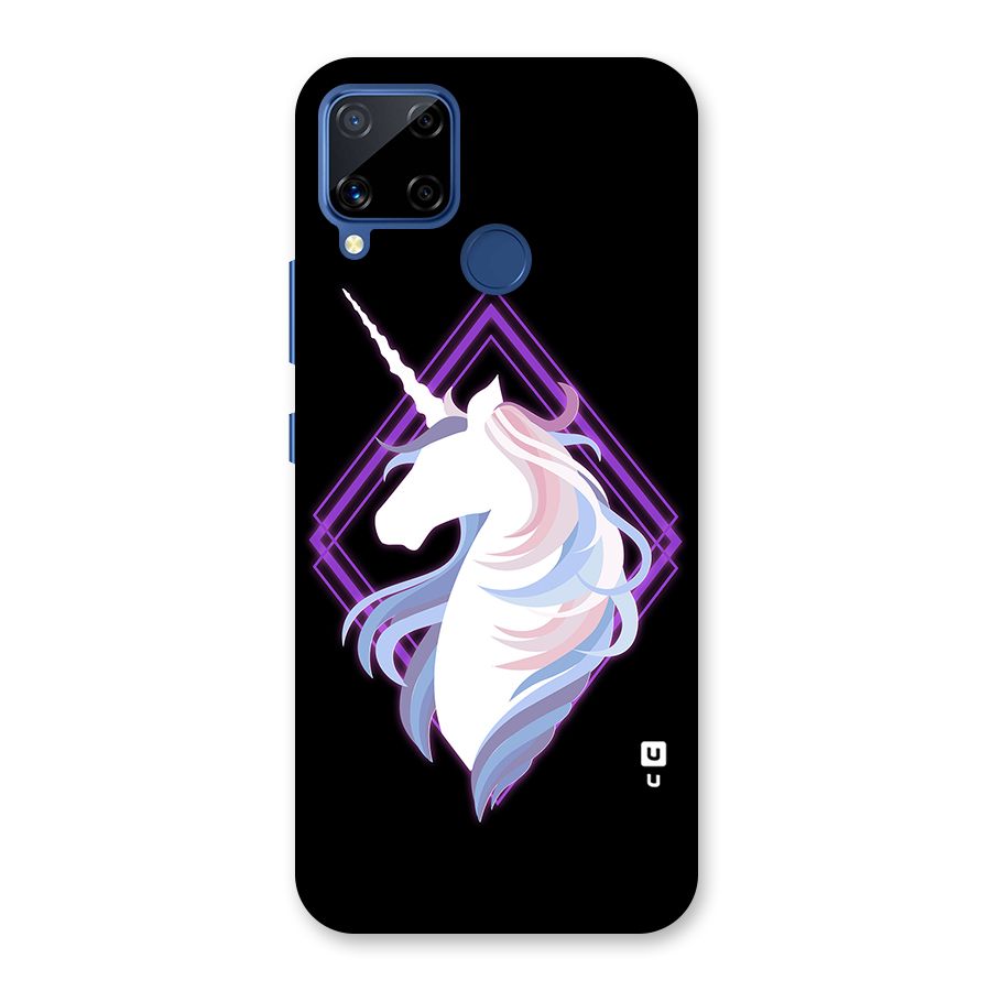 Cute Unicorn Illustration Back Case for Realme C12