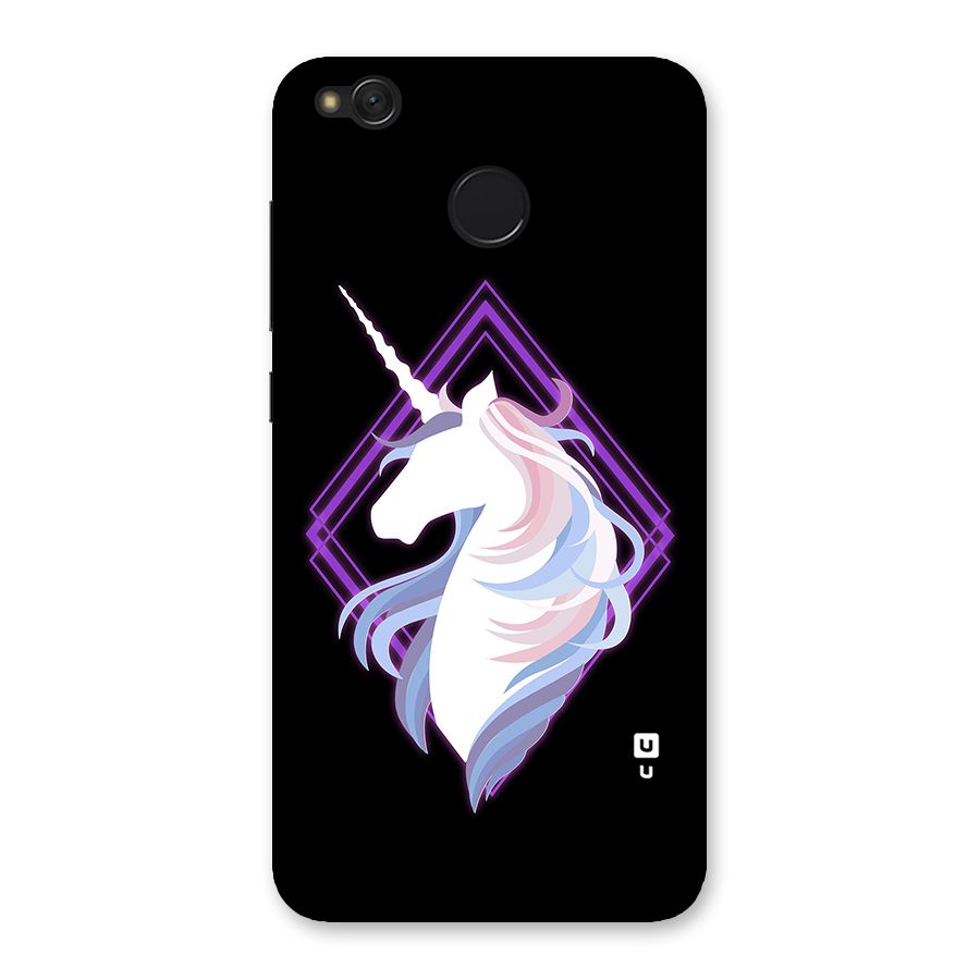 Cute Unicorn Illustration Back Case for Redmi 4