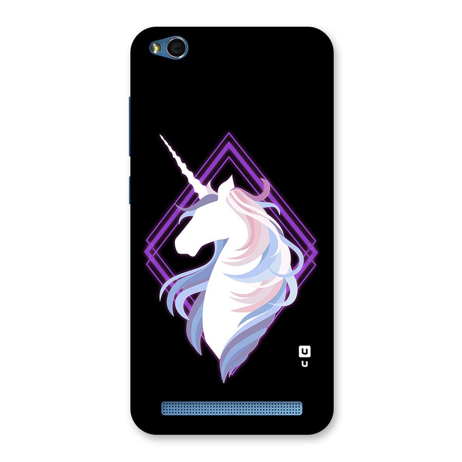 Cute Unicorn Illustration Back Case for Redmi 5A