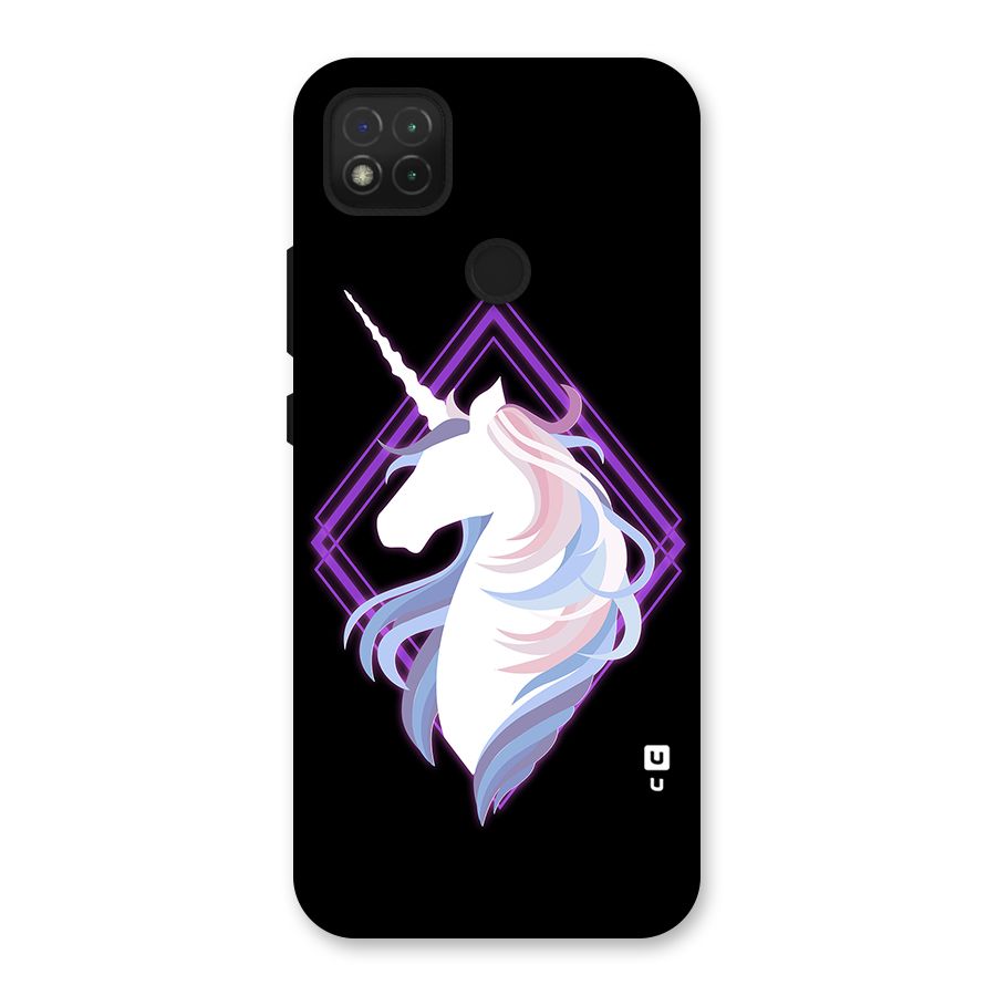 Cute Unicorn Illustration Back Case for Redmi 9C