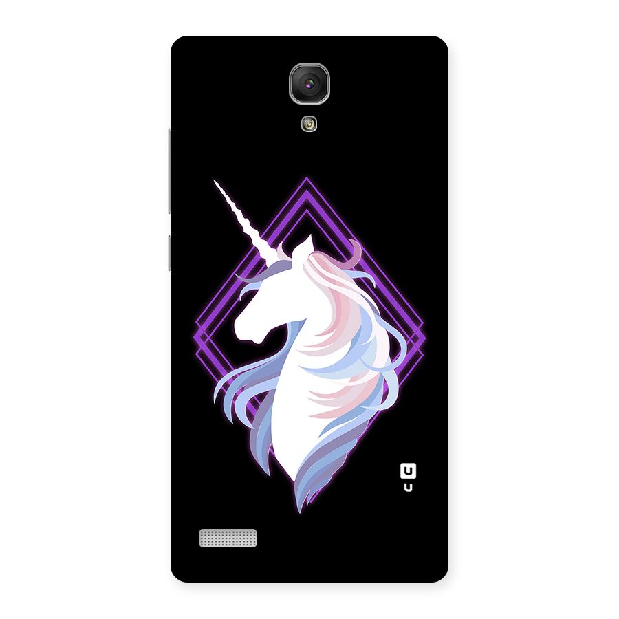 Cute Unicorn Illustration Back Case for Redmi Note
