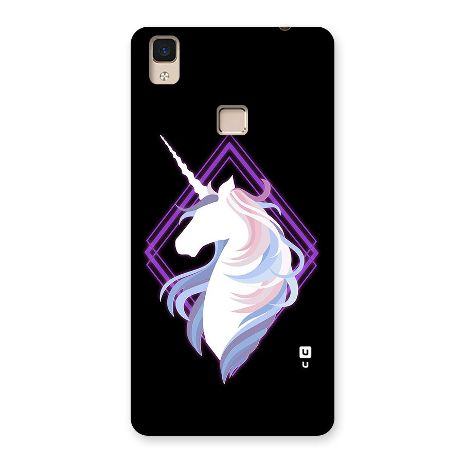 Cute Unicorn Illustration Back Case for V3 Max