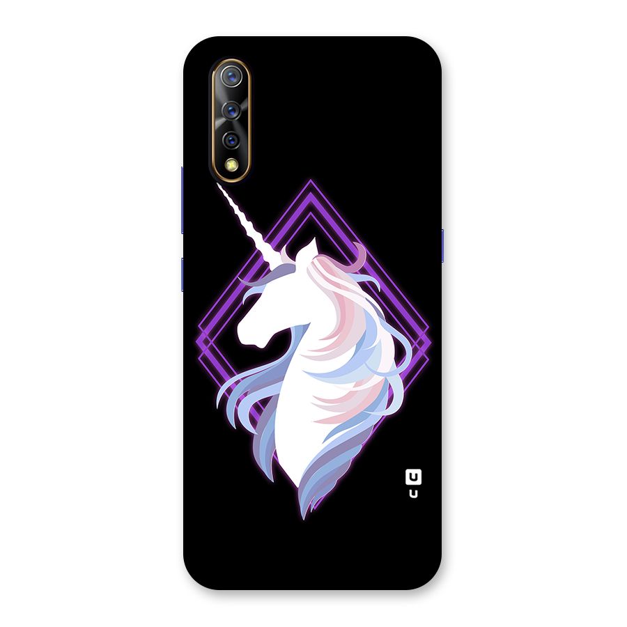 Cute Unicorn Illustration Back Case for Vivo S1