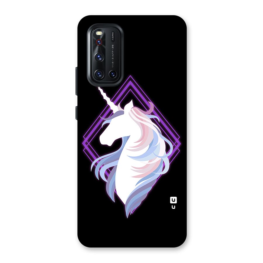 Cute Unicorn Illustration Back Case for Vivo V19