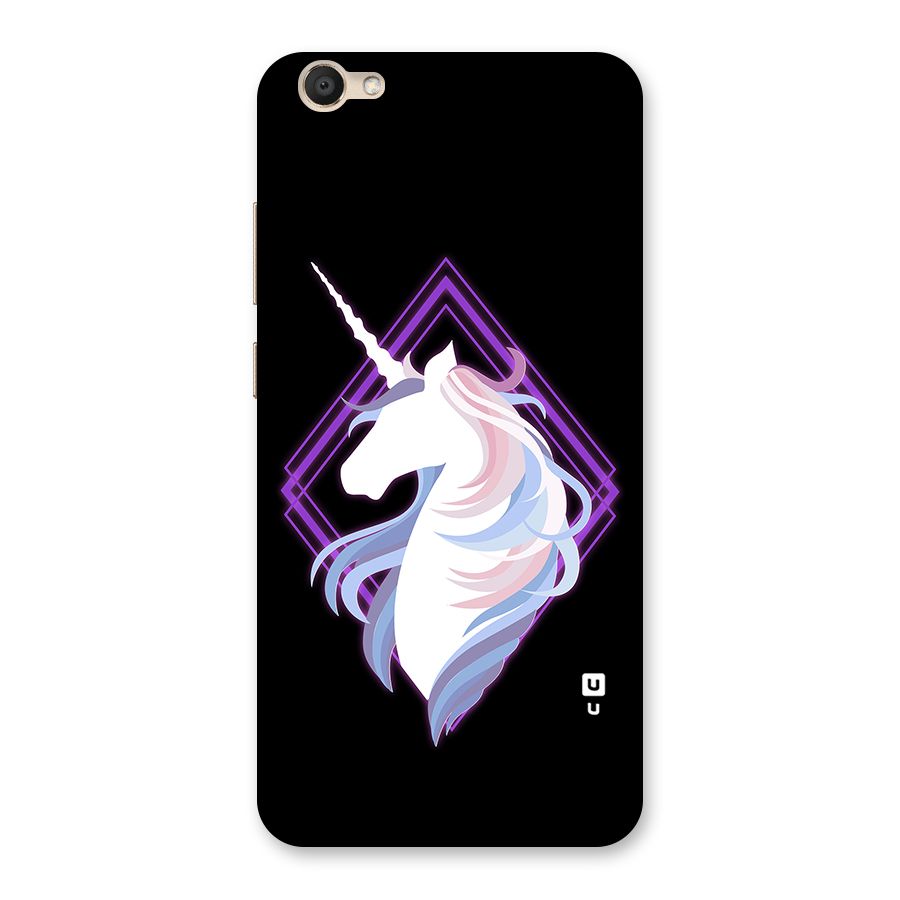 Cute Unicorn Illustration Back Case for Vivo V5