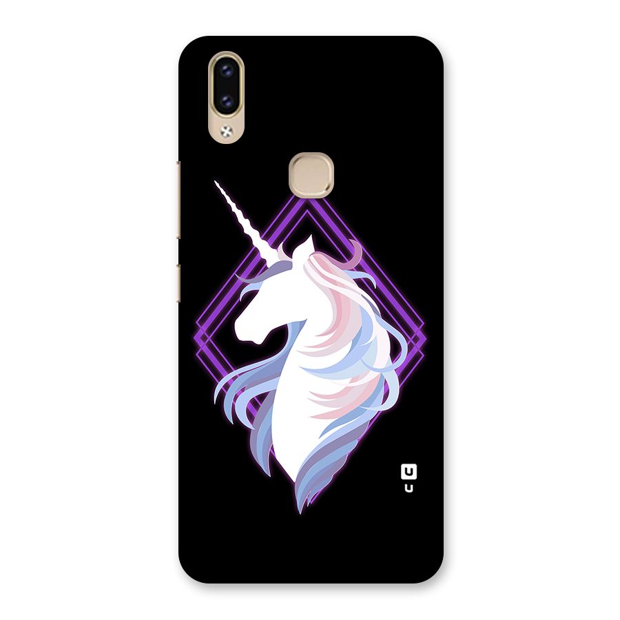Cute Unicorn Illustration Back Case for Vivo V9 Youth