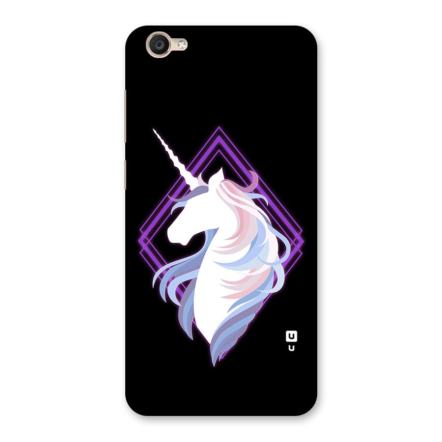 Cute Unicorn Illustration Back Case for Vivo Y55s
