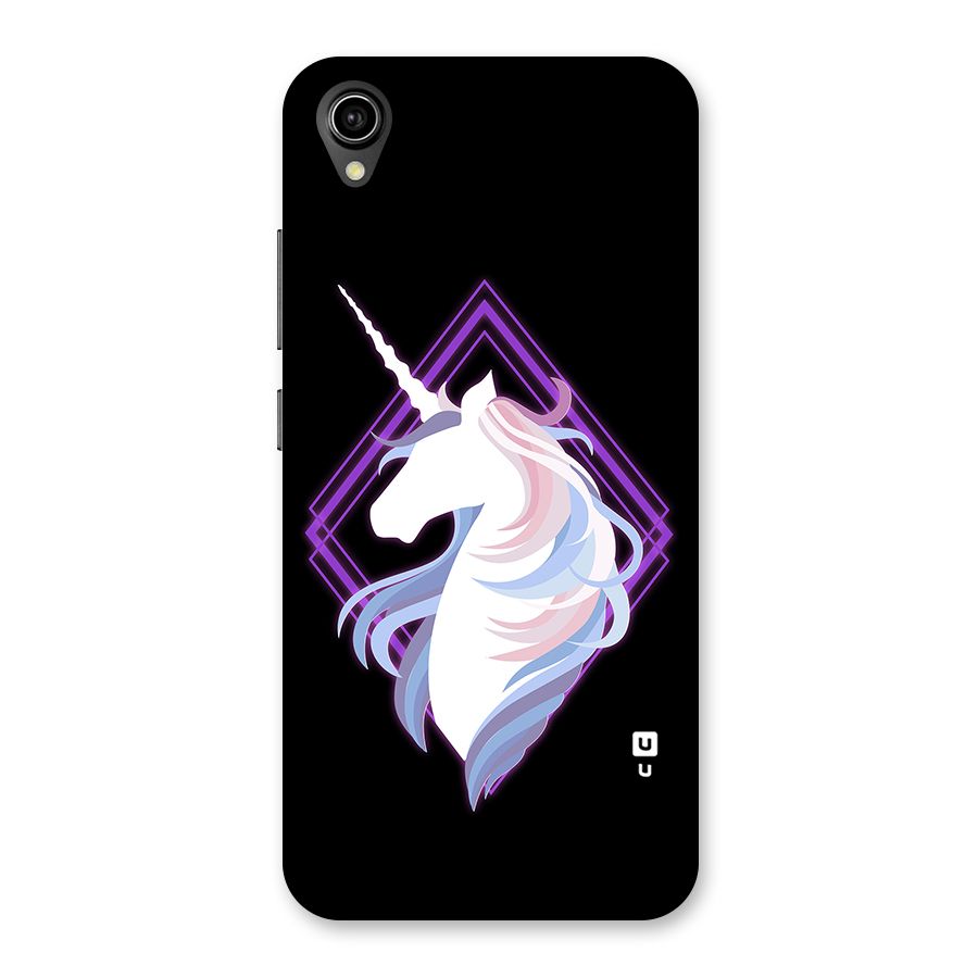 Cute Unicorn Illustration Back Case for Vivo Y90