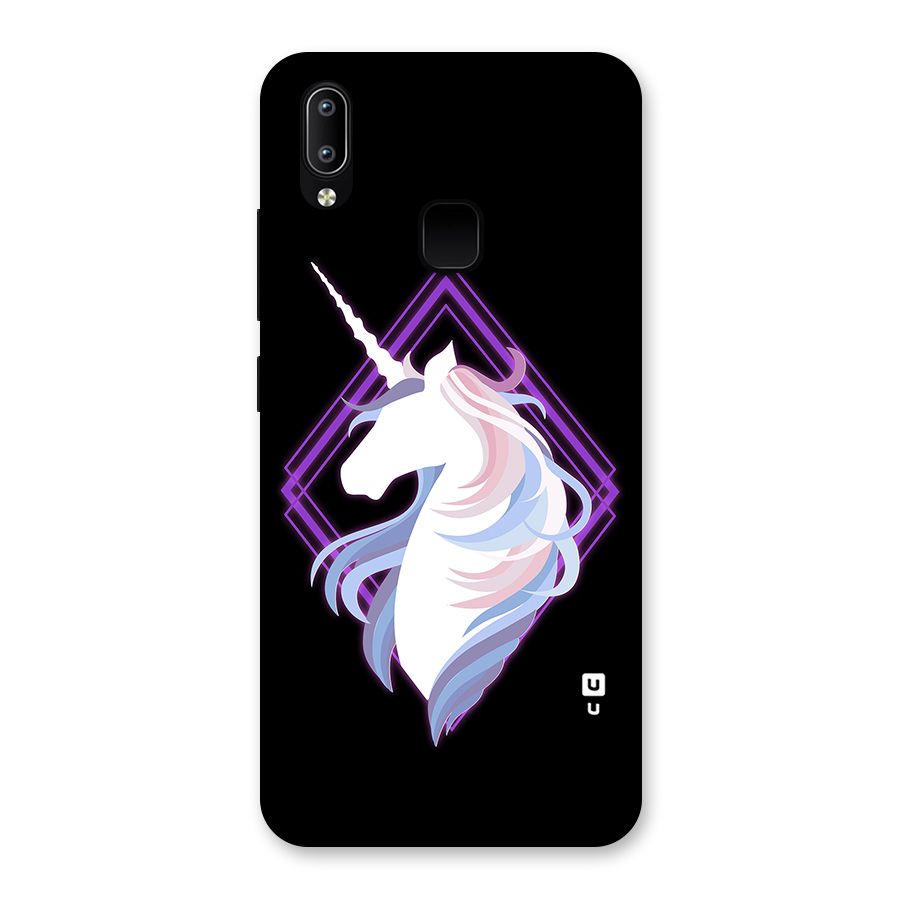 Cute Unicorn Illustration Back Case for Vivo Y93