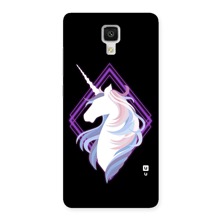 Cute Unicorn Illustration Back Case for Xiaomi Mi 4