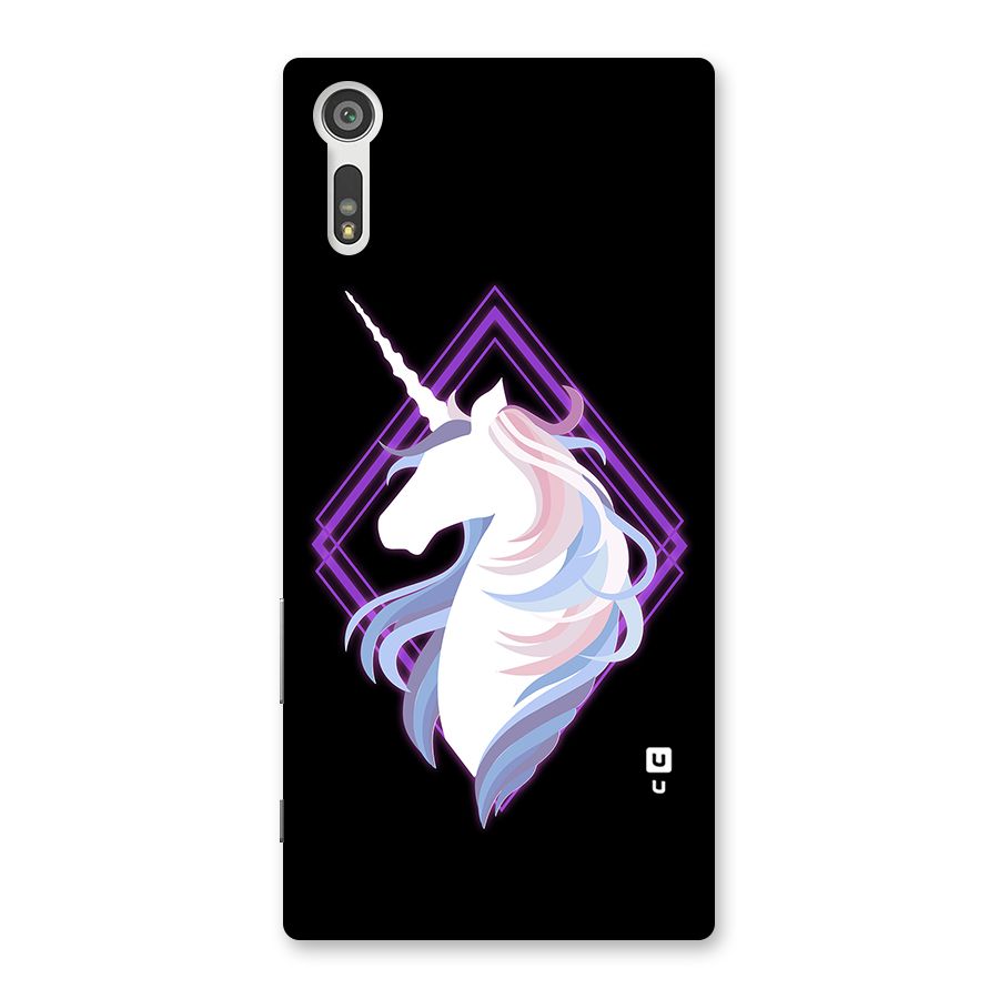 Cute Unicorn Illustration Back Case for Xperia XZ