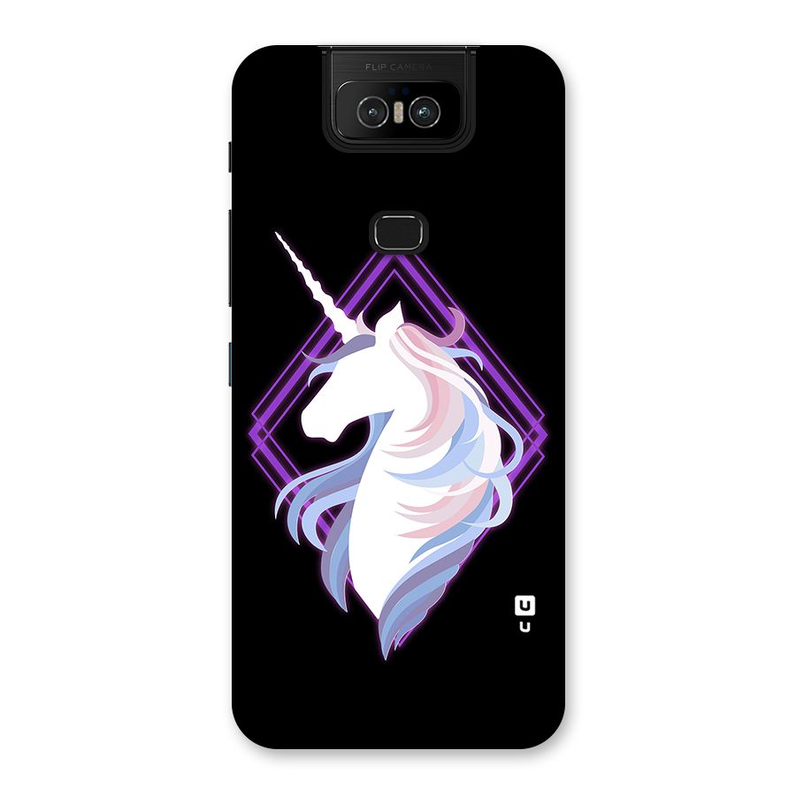 Cute Unicorn Illustration Back Case for Zenfone 6z
