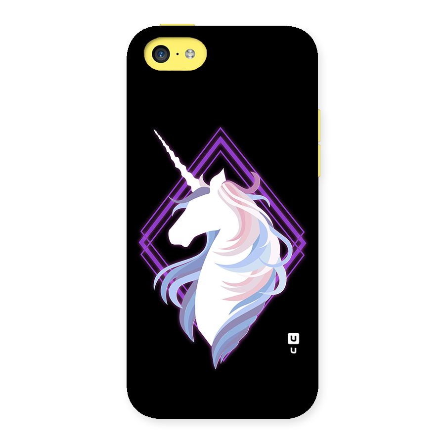 Cute Unicorn Illustration Back Case for iPhone 5C