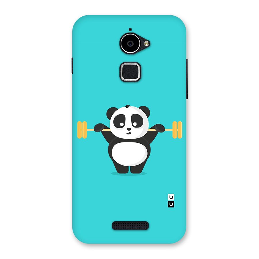 Cute Weightlifting Panda Back Case for Coolpad Note 3 Lite