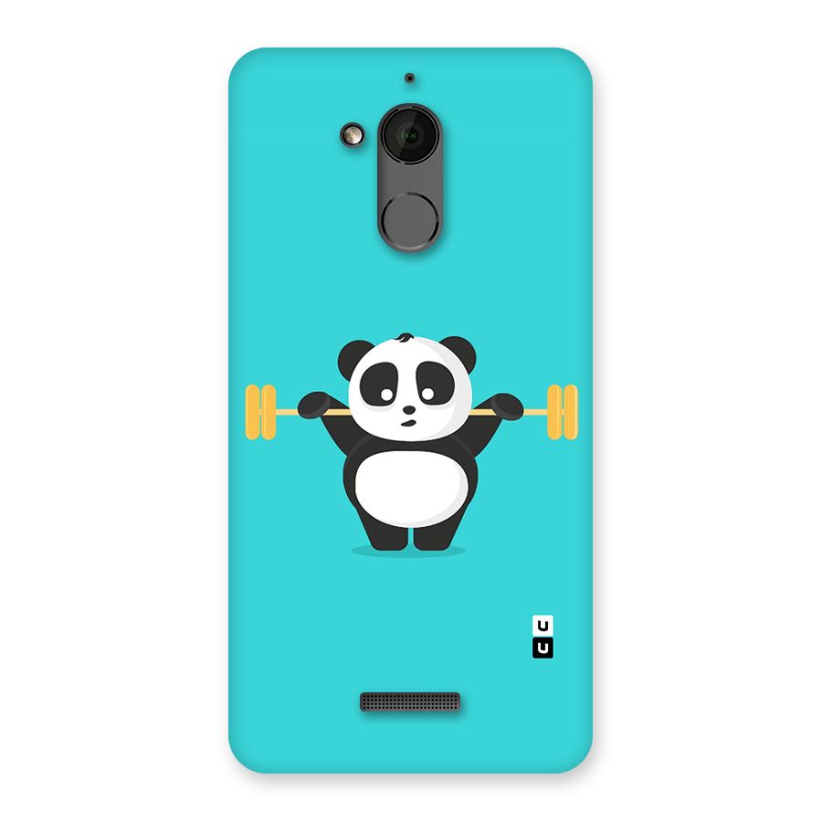 Cute Weightlifting Panda Back Case for Coolpad Note 5