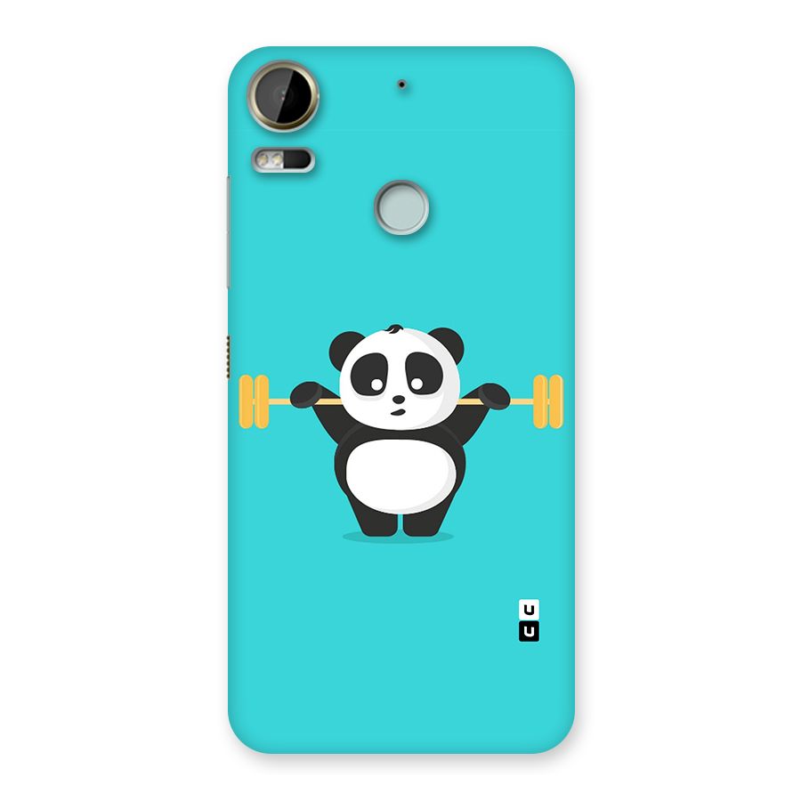 Cute Weightlifting Panda Back Case for Desire 10 Pro