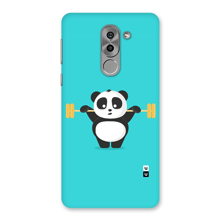 Cute Weightlifting Panda Back Case for Honor 6X