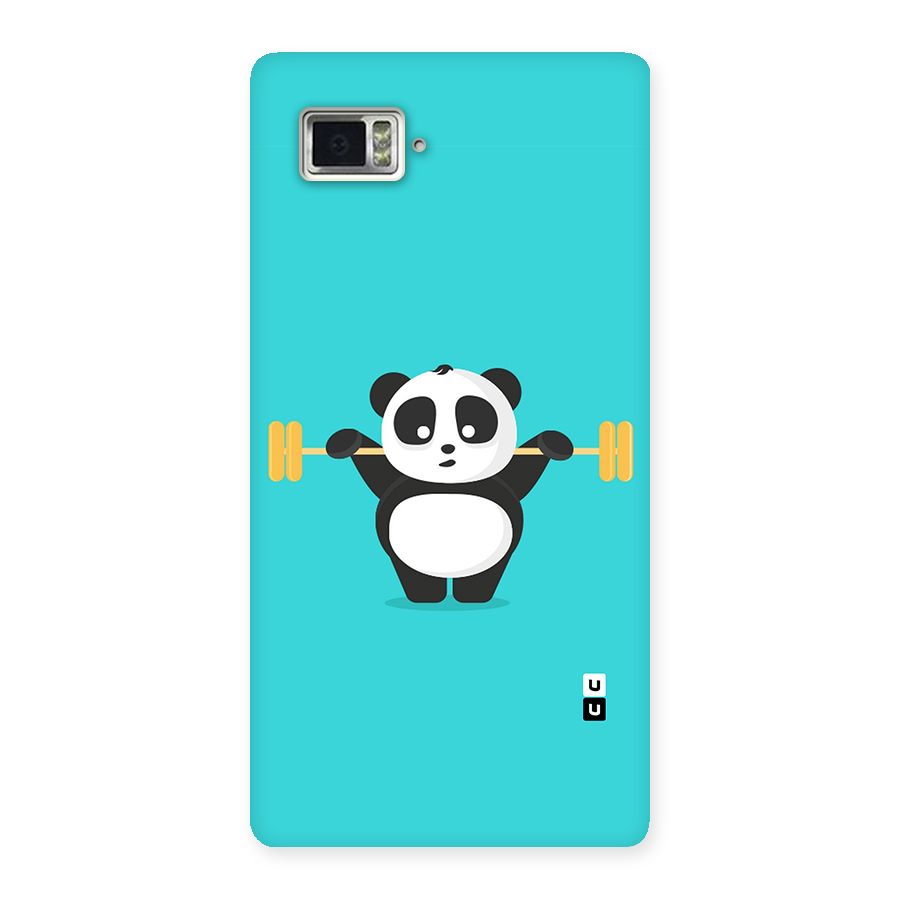 Cute Weightlifting Panda Back Case for Vibe Z2 Pro K920