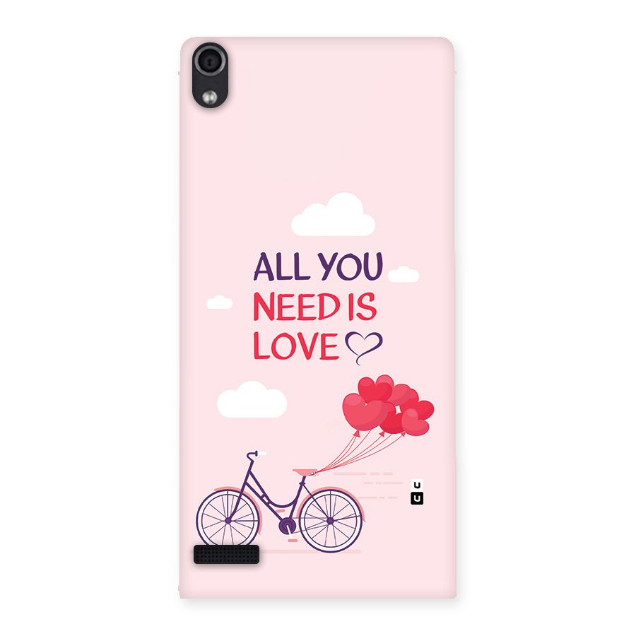 Cycle Of Love Back Case for Ascend P6
