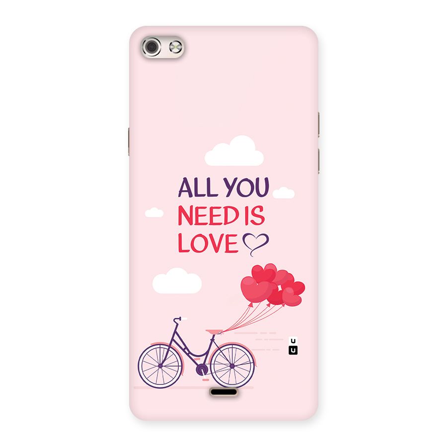 Cycle Of Love Back Case for Canvas Silver 5