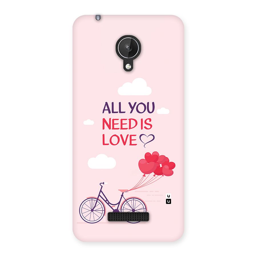 Cycle Of Love Back Case for Canvas Spark Q380