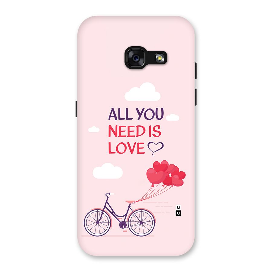 Cycle Of Love Back Case for Galaxy A3 (2017)
