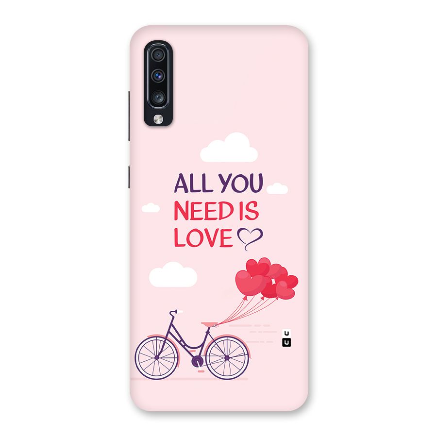 Cycle Of Love Back Case for Galaxy A70s