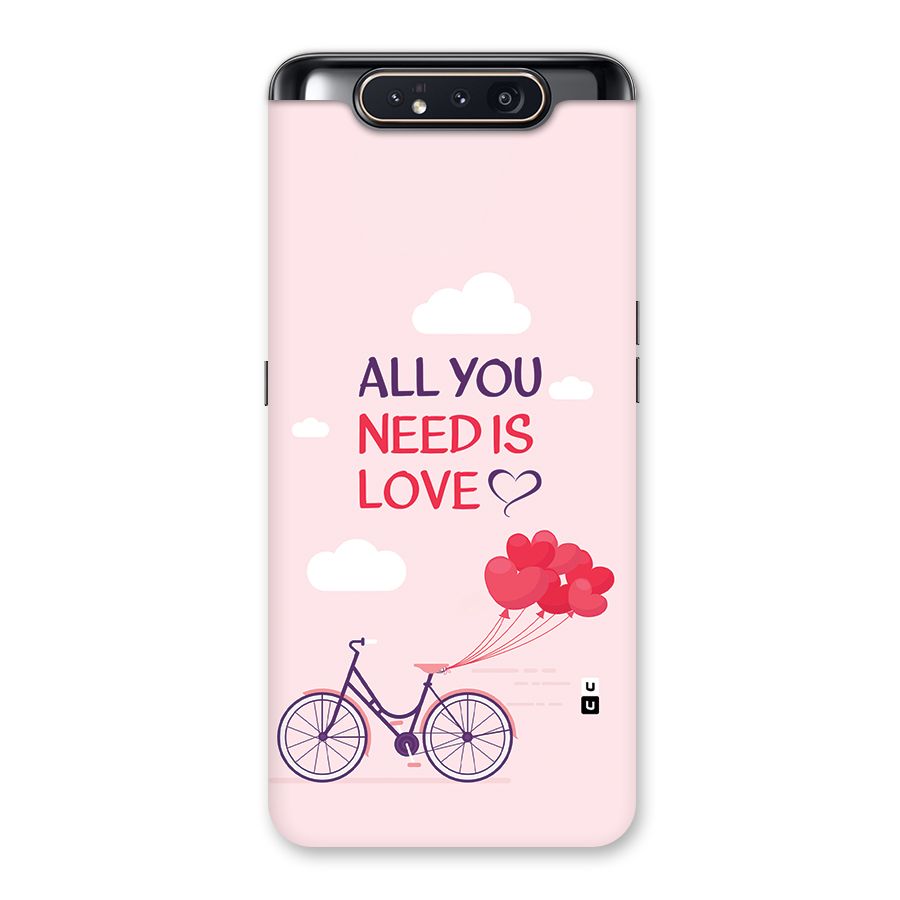 Cycle Of Love Back Case for Galaxy A80