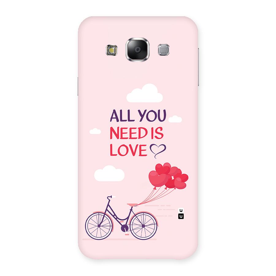 Cycle Of Love Back Case for Galaxy E5