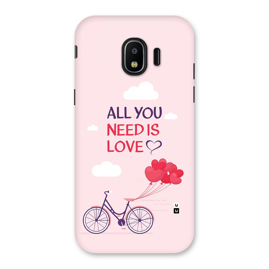 Cycle Of Love Back Case for Galaxy J2 Pro 2018