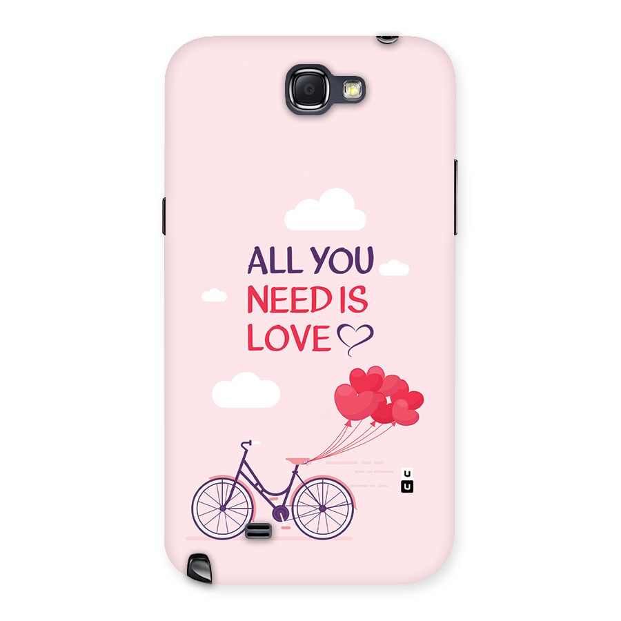 Cycle Of Love Back Case for Galaxy Note 2