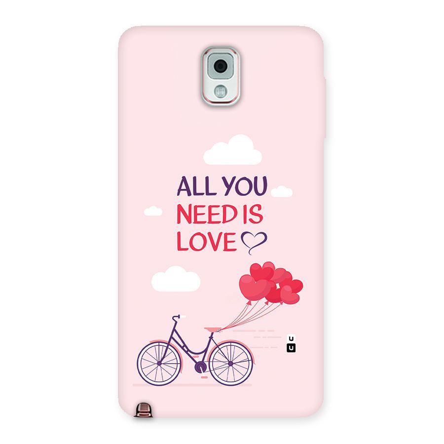 Cycle Of Love Back Case for Galaxy Note 3