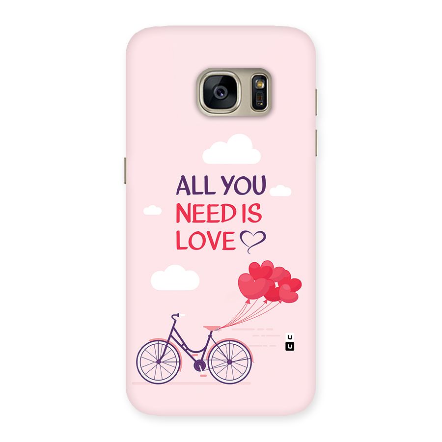 Cycle Of Love Back Case for Galaxy S7