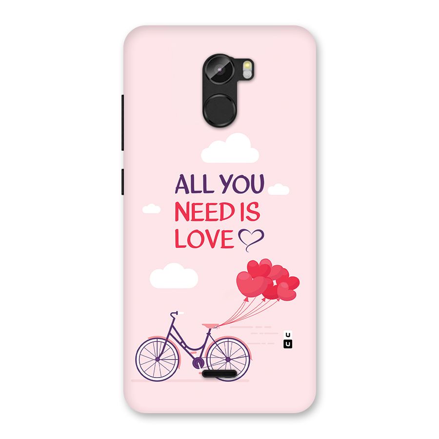 Cycle Of Love Back Case for Gionee X1