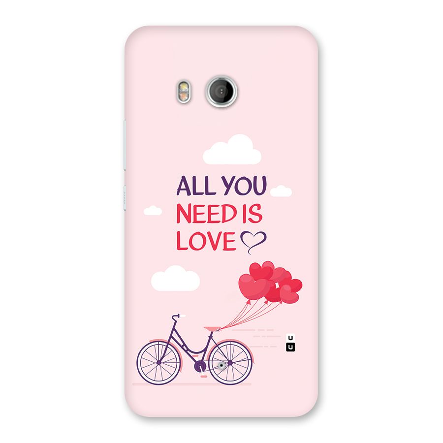 Cycle Of Love Back Case for HTC U11
