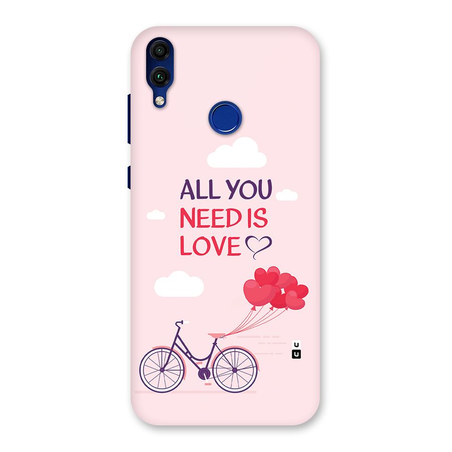 Cycle Of Love Back Case for Honor 8C