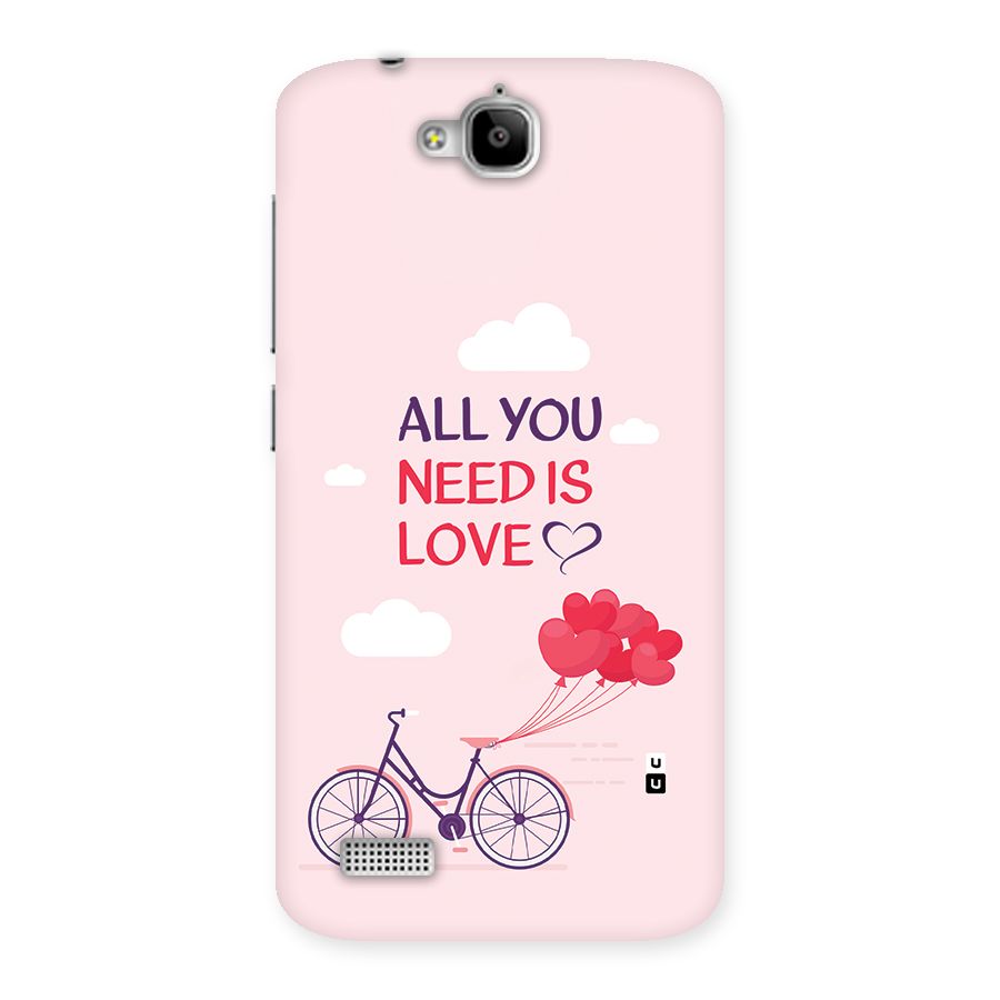 Cycle Of Love Back Case for Honor Holly
