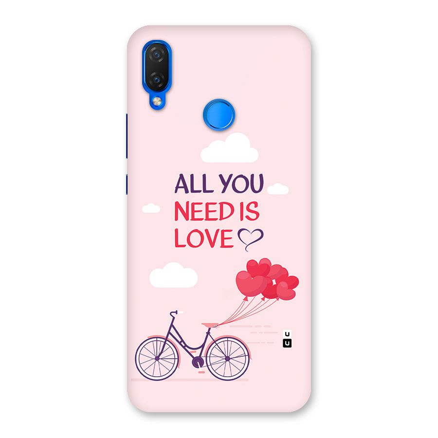 Cycle Of Love Back Case for Huawei P Smart Plus