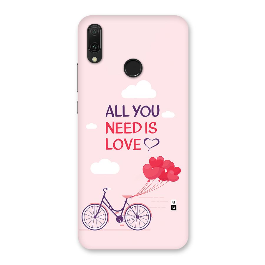 Cycle Of Love Back Case for Huawei Y9 (2019)