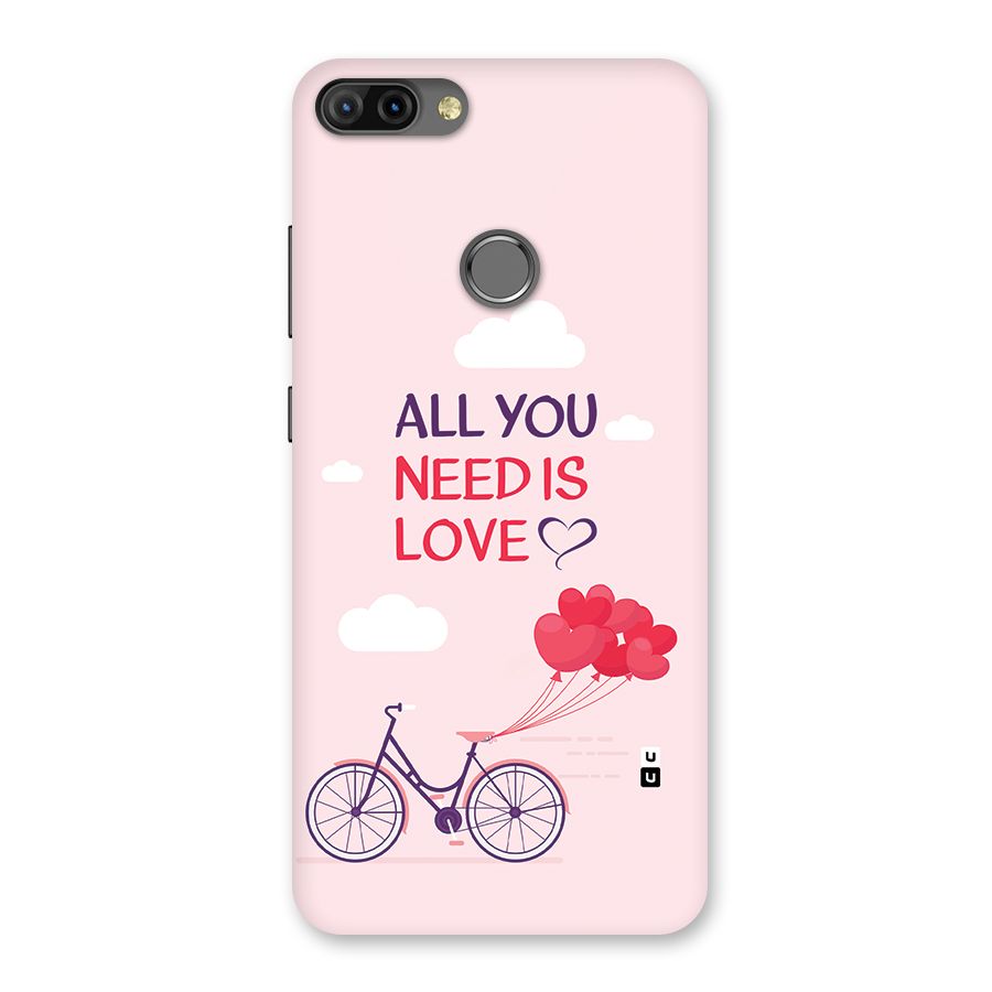 Cycle Of Love Back Case for Infinix Hot 6 Pro